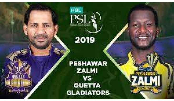 PSL-4: Quetta Gladiators set a target of 187 runs for Peshawar Zalmi