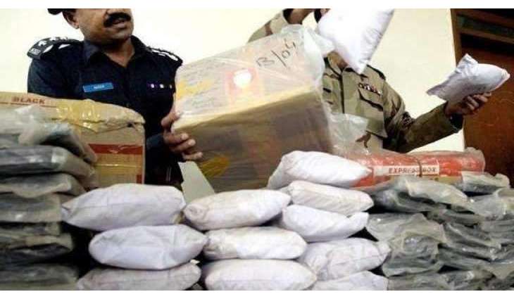 Anti narcotics force seizes 3244.453 kg drugs worth rs 2.379 billion in 14 operations