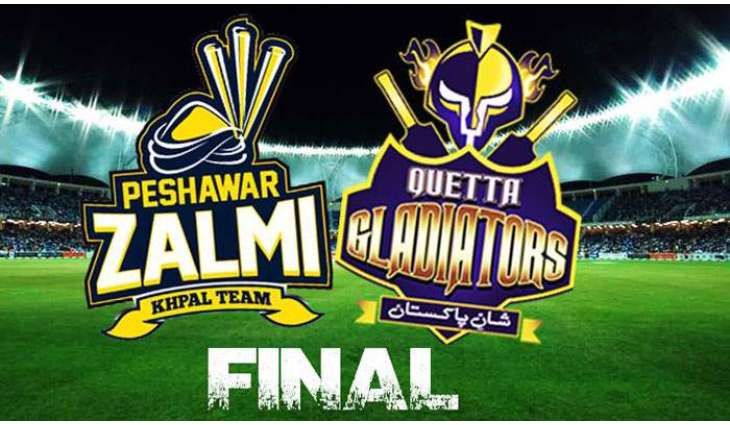 Quetta Gladiators to face Peshawar Zalmi in PSL 4 final today