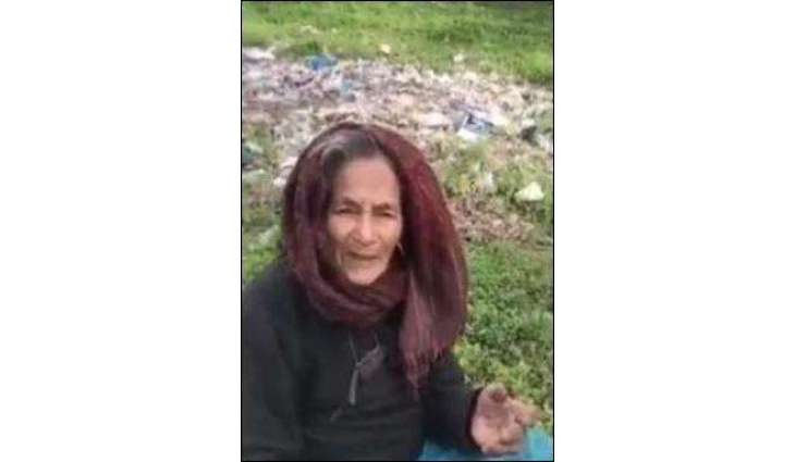 Old woman, forced to live in jungle, makes emotional appeal to PM Imran