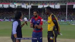 PSL-4: Karachi Kings win the toss and opt to field first against Peshawar Zalmi