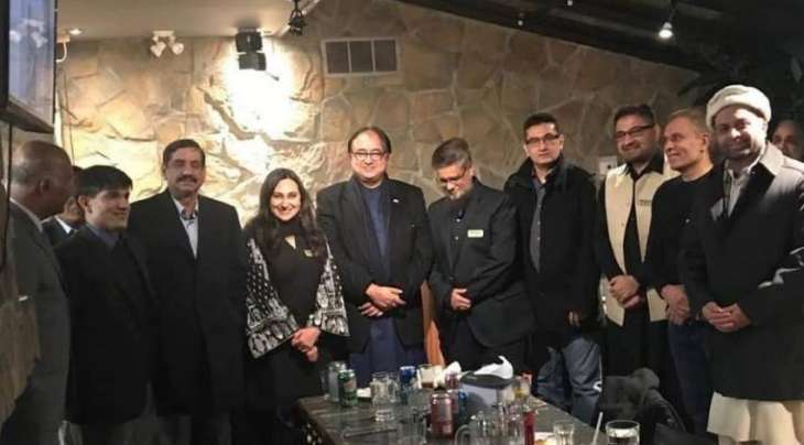 Raza Bashir Tarar meets office bearers of Canada Pakistan Association