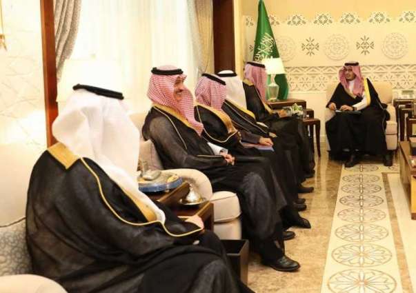 الأمير أحمد بن فهد يستقبل محافظ الهيئة العامة للجمارك