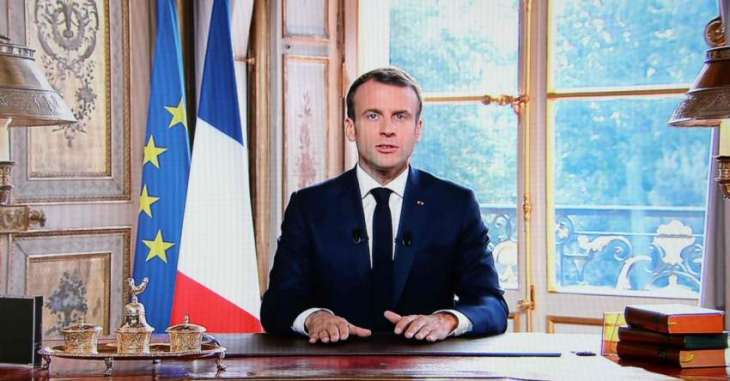  Macron Back With Calls for EU 'Renaissance' Ahead of May Vote