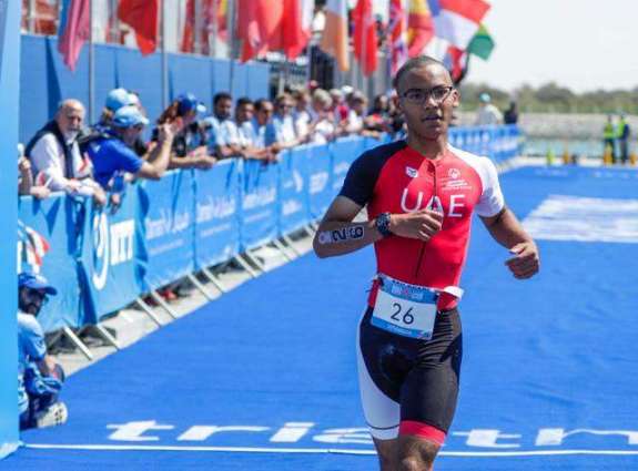 UAE win gold for triathlon at first competition of Special Olympics World Games Abu Dhabi 2019