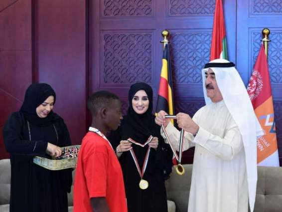 UAQ Ruler receives delegations from Ghana, Uganda participating in Special Olympics