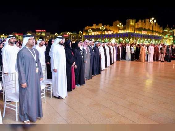 أحمد بن محمد بن راشد يحضر ختام برنامج المدن المضيفة للأولمبياد الخاص في دبي