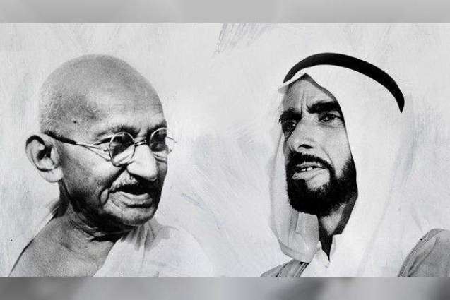 Ministry of Culture and Knowledge Development inaugurates Zayed-Gandhi Digital Exhibition in Manarat Al Saadiyat