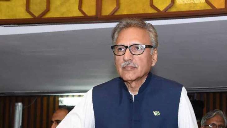  President Arif Alvi urges for portraying positive aspect of Pakistani society through literature, fine arts