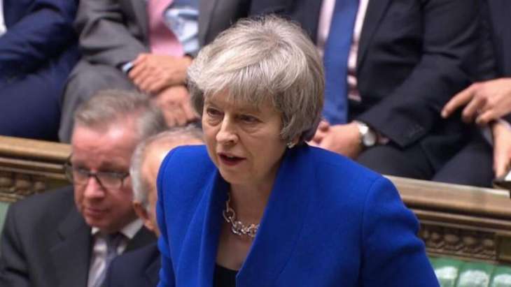 UK Prime Minister Theresa Ma Says Will Vote for Government Motion Against No-Deal Brexit