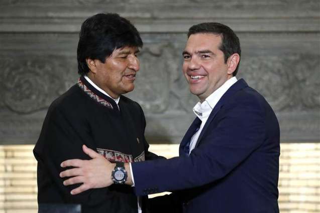 Morales Invites Greek Prime Minister Tsipras to Visit Bolivia