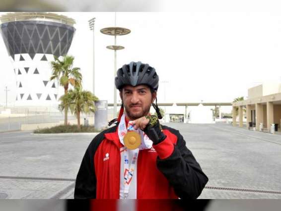 Three gold medals for UAE national cycling team in Special Olympics