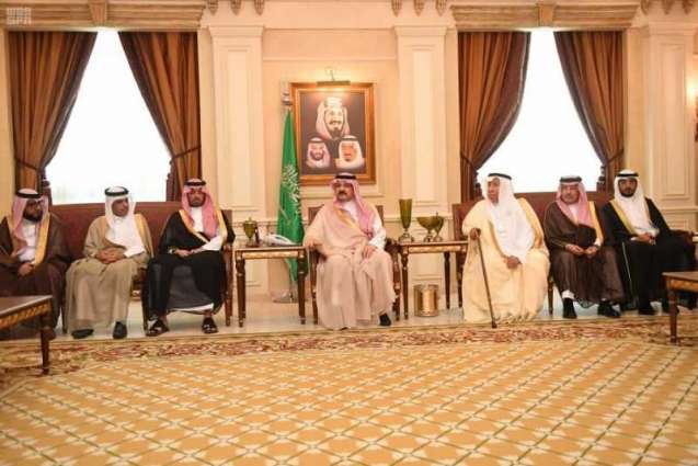 الأمير مشعل بن ماجد يستقبل رئيس وأعضاء اللجنة الوطنية لرعاية السجناء والمفرج عنهم