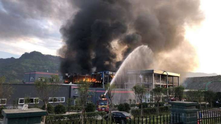 Firefighters Rescue 12 Injured in Blast at Chemical Plant in East China - Fire Department