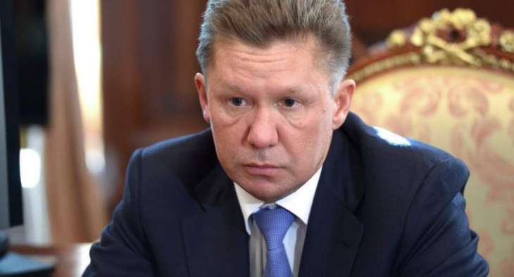 Gazprom Ready to Hold Talks on Gas Deliveries to Ukraine - CEO Miller