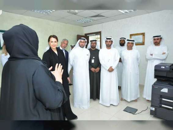 Mariam Almheiri briefed on Al Foah Company's achievements
