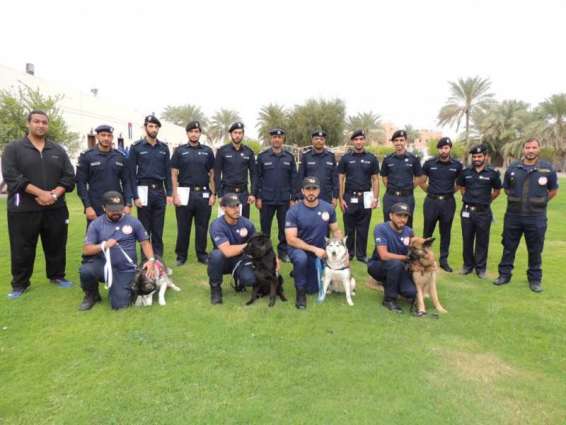 شرطة أبوظبي تنفذ دورة تدريبية خاصة بإجراءات التفتيش عن المخدرات