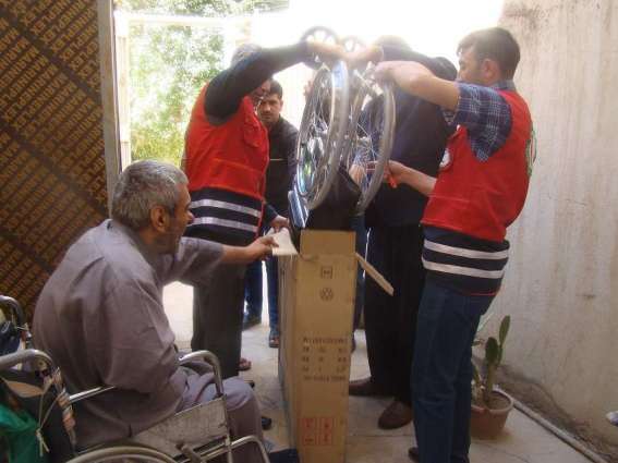 UAE Ambassador delivers aid to Iraqi Alliance of Disability
