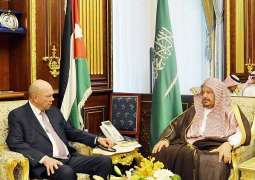 رئيس مجلس الشورى يستقبل رئيس مجلس الأعيان الأردني