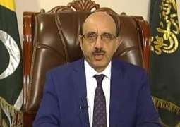 AJK President calls on Chairman, Parliamentary Committee on Kashmir