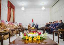 رئيس مجلس الوزراء العراقي يستقبل رئيس وأعضاء الوفد الاقتصادي السعودي
