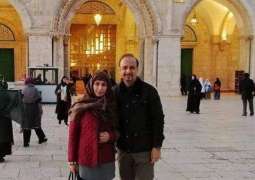 Actress Reema Khan visits Al-Aqsa Mosque in Jerusalem
