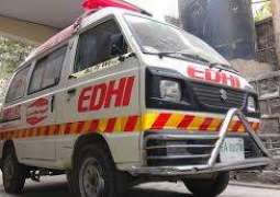 Man killed in road mishap in Karachi