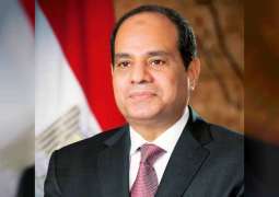 الرئيس المصري يدعو المجتمع الدولي الى التكاتف لوقف تدهور الوضع في ليبيا