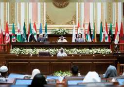 حاكم الشارقة يشهد الجلسة الافتتاحية للبرلمان العربي للطفل