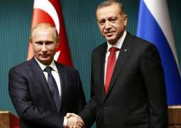 Erdogan Says Will Discuss Turkey's Planned Offensive in Syria With Putin Monday