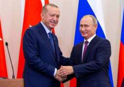 Putin at Meeting With Erdogan Says Many Issues Are to Be Discussed, Resolved