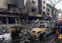 الحشد الشعبي يعلن عن تفجير سيارة مفخخة يقودها انتحاري وسط العراق