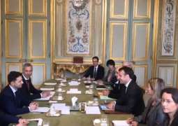 Ukrainian Presidential Candidate Zelenskiy, Macron Met in Paris Friday - Zelenskiy's Team