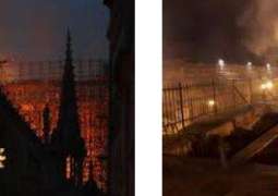 Fire erupts simultaneously at Al-Aqsa mosque and Notre Dame
