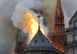France's Iconic Notre Dame Cathedral Partially Destroyed by Fire Amid Renovation Work