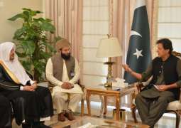رئيس وزراء باكستان يستقبل رئيس مجلس الشورى