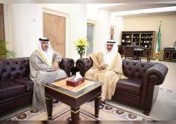 سفير الدولة يلتقي رئيس مجلس الأمة الكويتي