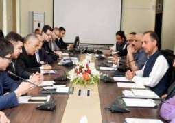 وفد الطاقة من تركمانستان يلتقي وزير الطاقة الباكستاني