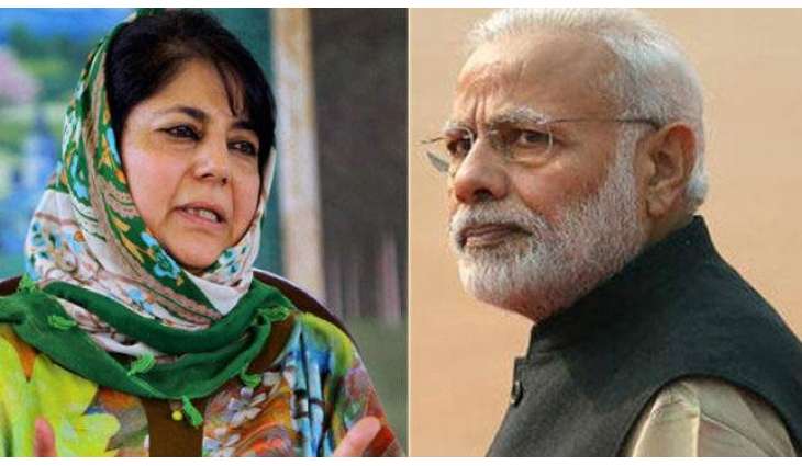 Modi preparing ground for another Balakot-like strike: Mehbooba Mufti