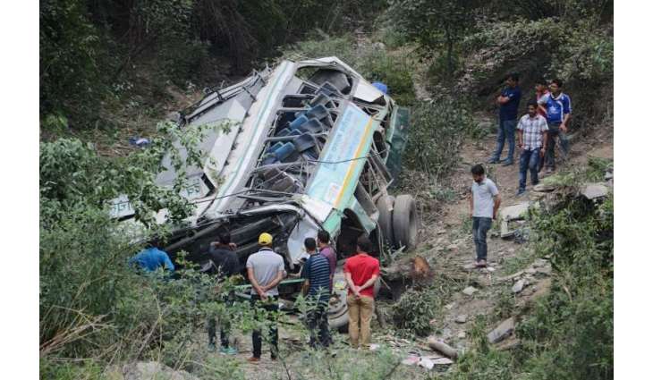 At Least 12 People Die as Private Bus Falls Into Gorge in Northern India - Reports