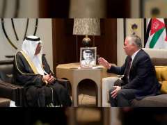 Jordanian King receives UAE Ambassador