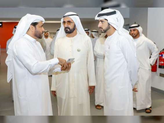 محمد بن راشد يزور "دبي أرينا" ويطلع على مكونات الصالة المغطاة الأولى من نوعها في المنطقة