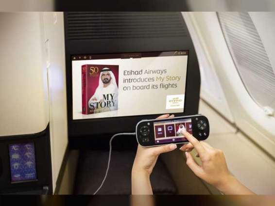 Etihad Airways presents 'My Story' e-book on board