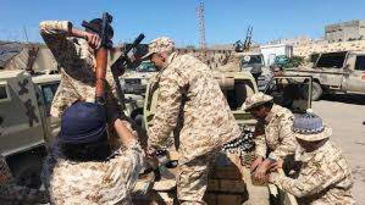 مقاتلات الجيش الليبي تقصف تمركزا لقوات حكومة الوفاق بطريق المطار طرابلس - مصدر عسكري