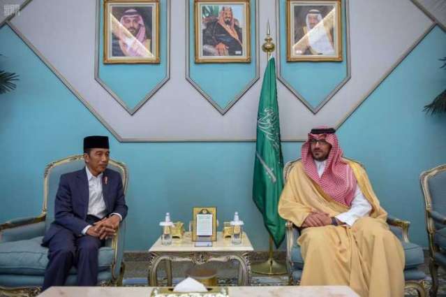 رئيس جمهورية إندونيسيا يصل إلى المدينة المنورة