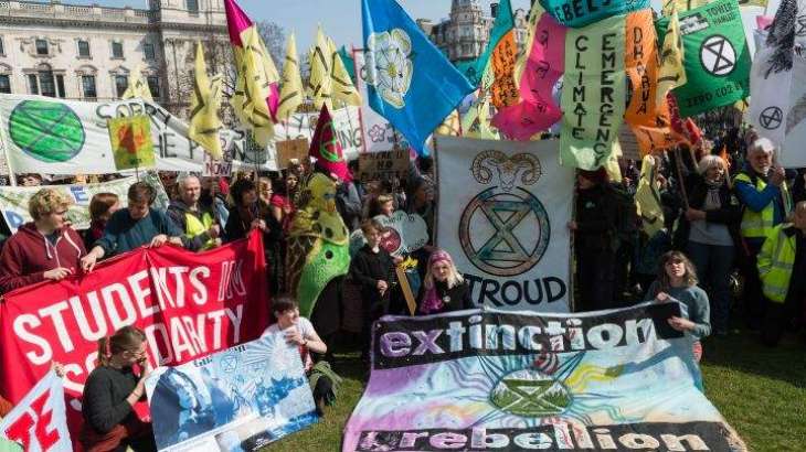 Environmental Activists Block Central London in Climate 'Rebellion' Protests - Organizers