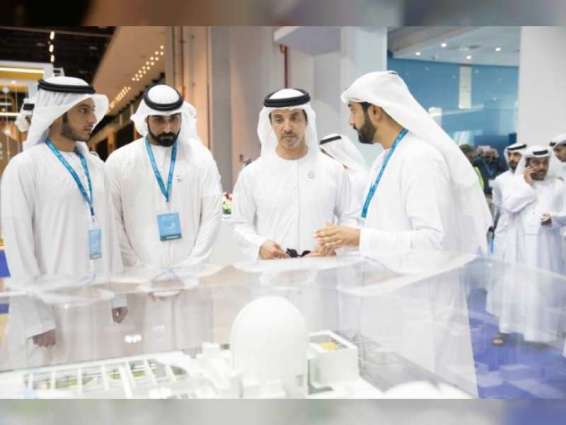 Hazza bin Zayed inspects EmiratesSkills National Competition