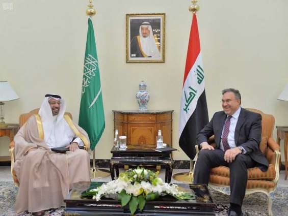 وزير الطاقة يلتقي وزير الكهرباء العراقي