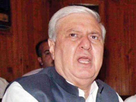 Changing ministers speaks about failure of government :Aftab Ahmad Khan Sherpao 