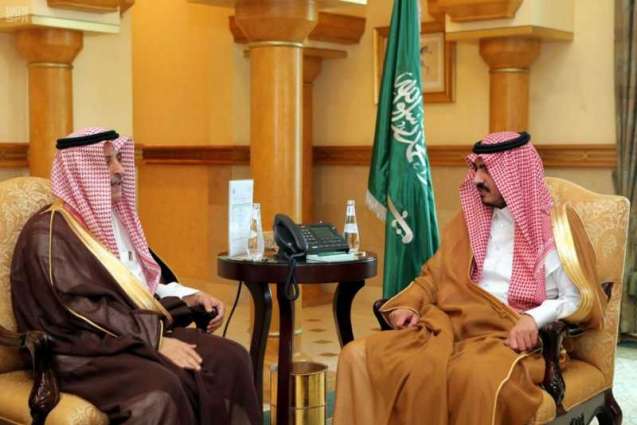 نائب أمير منطقة مكة المكرمة يستقبل الأمين العام لمؤسسة الملك عبدالعزيز ورجاله للموهبة والإبداع